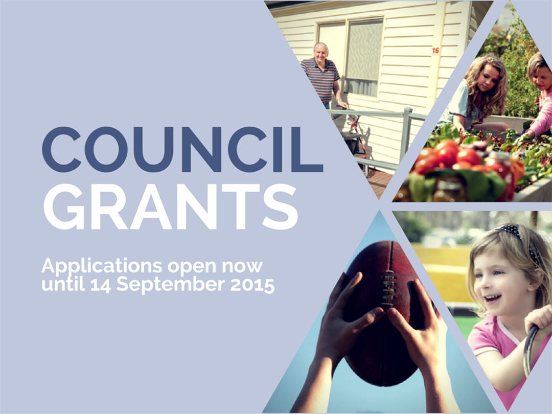 Council grants now open for applications