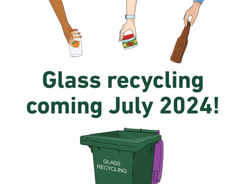 Glass recycling coming