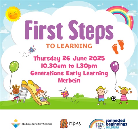 1343 First Steps to learning poster - June 2025 - Social Tile3.jpg